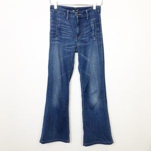 MOTHER The Drama Flare Leg Jeans Blue 24